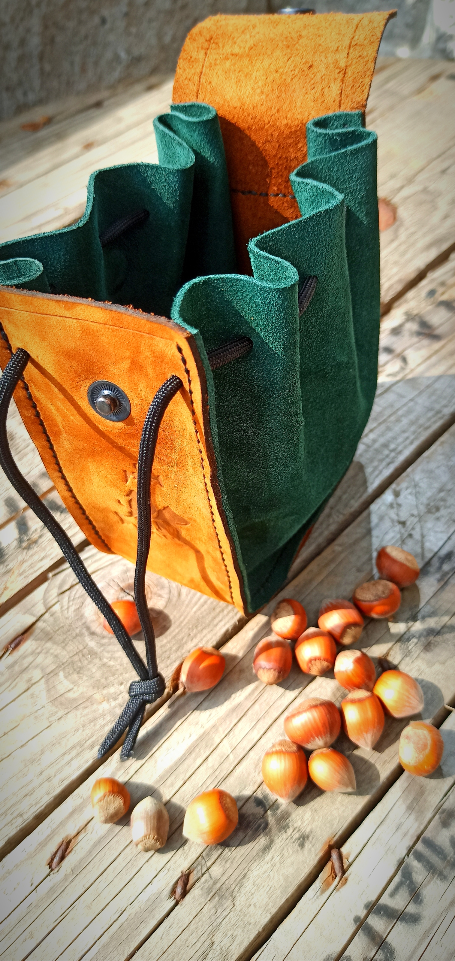 HAN Taktikal Deri Orman Kesesi Haki - Kahverengi