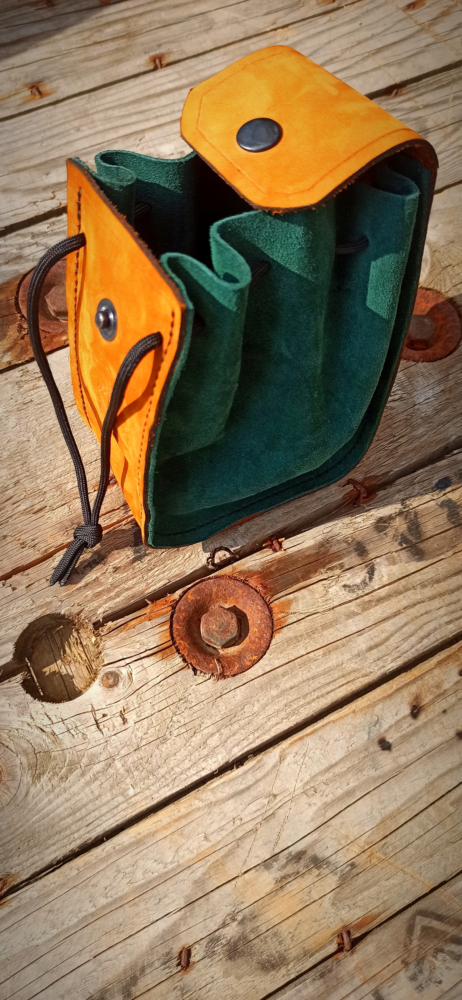 HAN Taktikal Deri Orman Kesesi Haki - Kahverengi